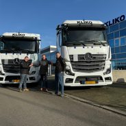 nieuwe MB trucks voor Kliko