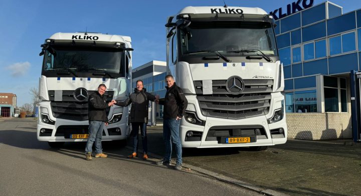 Nieuwe trucks voor Kliko