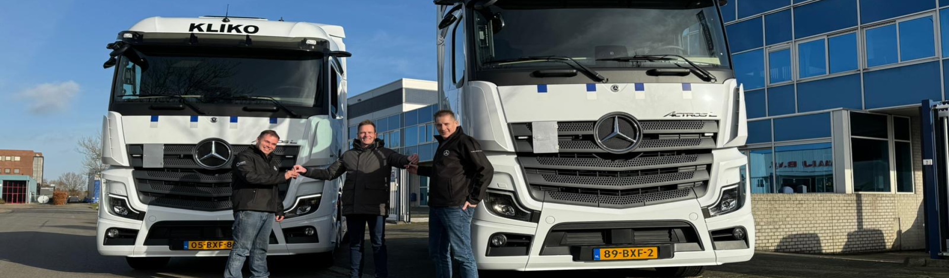 Nieuwe trucks voor Kliko